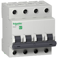 Schneider Electric EASY 9 Автоматический выключатель 4P 63A (C)