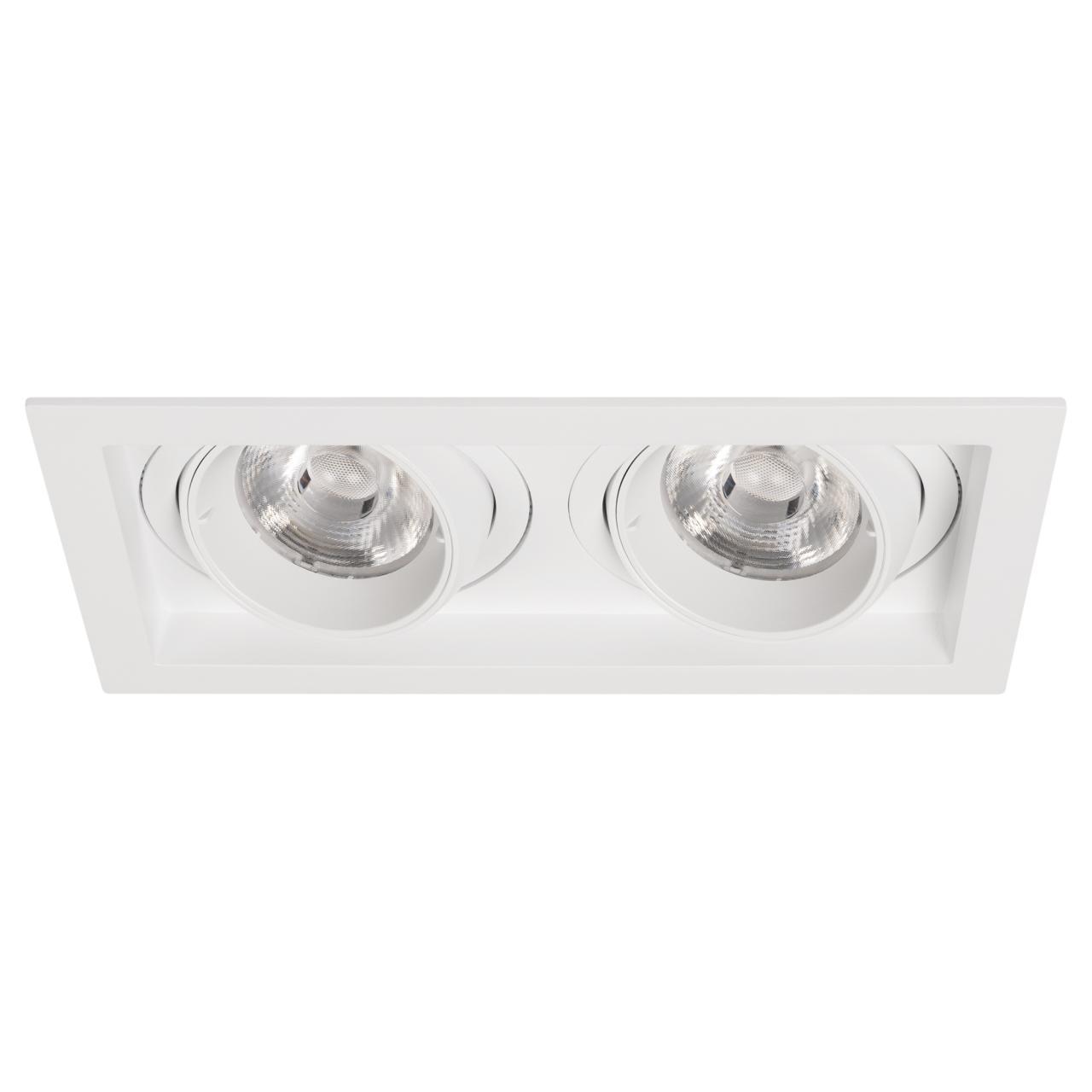 Светильник MS-VORTEX-BUILT-S210x117-2x20W Day4000 (WH-WH, 40 deg, 230V) Arlight 057768