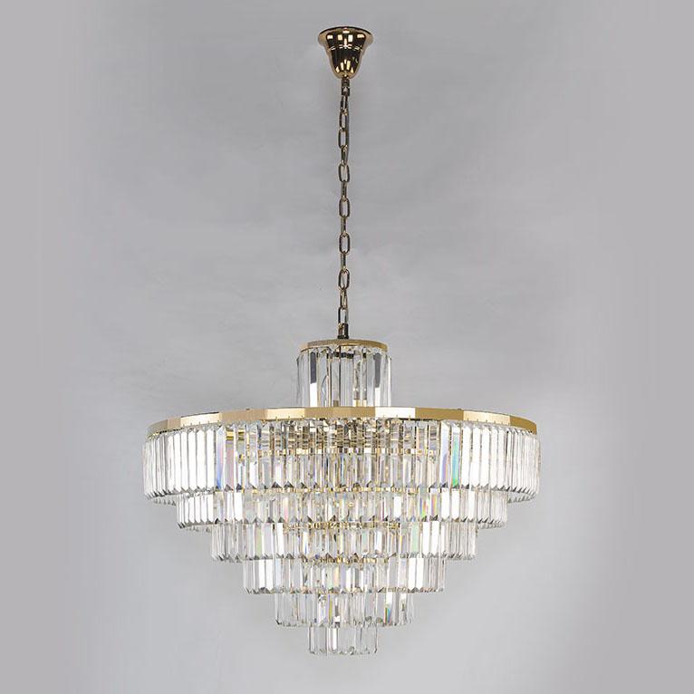 Каскадная люстра Newport 31124/S gold