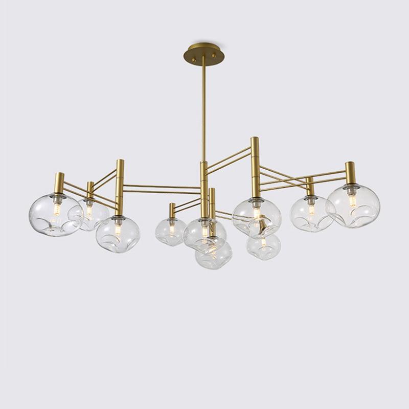Подвесная люстра Imperium Loft Temper L10 Gold 229051-26