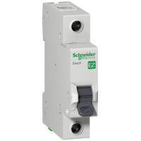 Schneider Electric EASY 9 Автоматический выключатель 1P 63A (C)