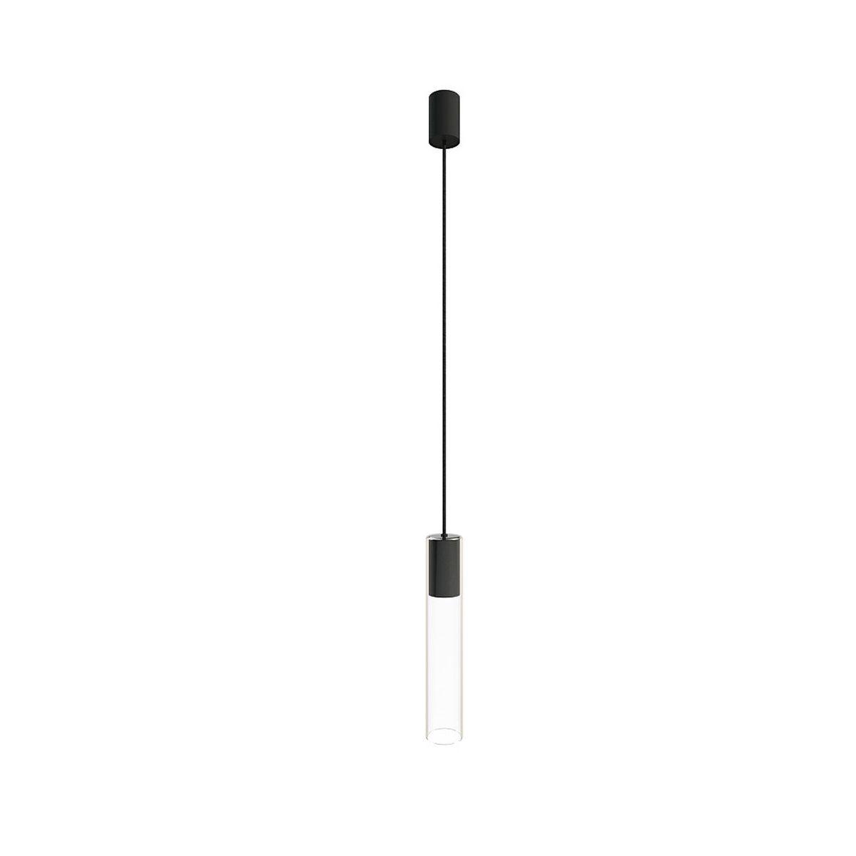 Подвесной светильник Nowodvorski Cylinder L Transparent/Black 7864