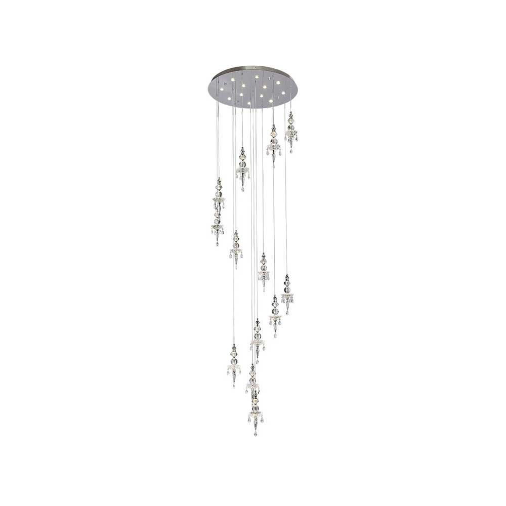 Каскадная люстра Newport 8360/800 chrome