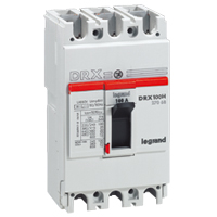 Legrand DRX125 фиксированный 3P 75А 36кА