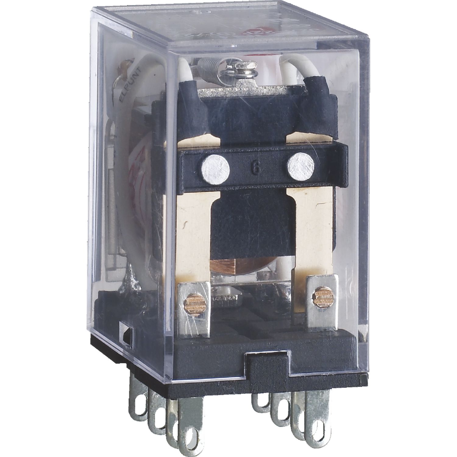 CHINT Промежуточное реле JZX-22F(D) 2 конт. с инд. LED 5А 220В AC