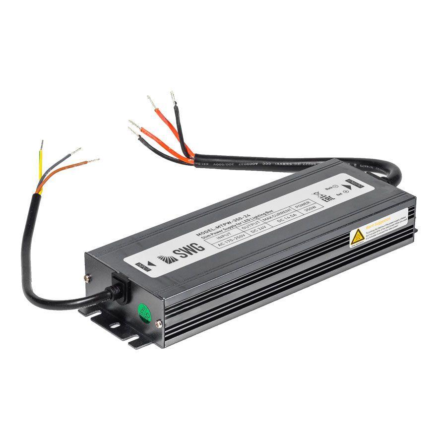 Блок питания SWG 24V 350W IP67 29,2A MTPW-350-24 009136