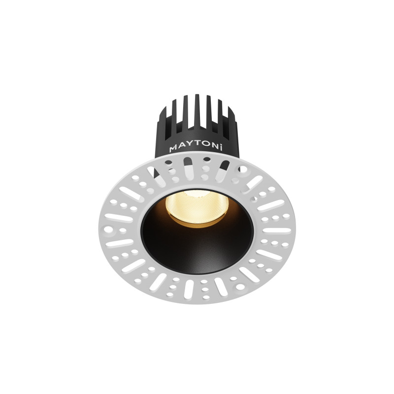 Встраиваемый светильник Maytoni DL119-10W-2.7K-TRS-B
