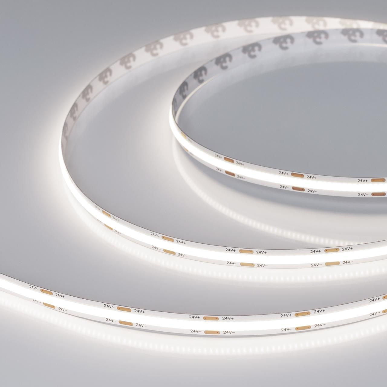Светодиодная лента COB-X544-8mm 24V Day4000 (11.5 W/m, IP20, 5m) Arlight 031901(3)