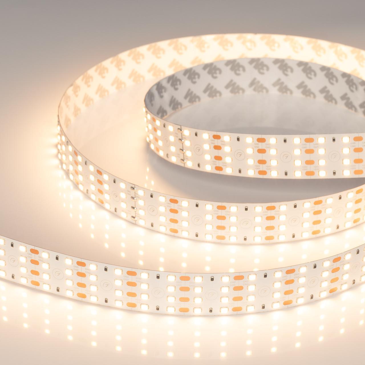 Светодиодная лента UL-A320-24mm 24V Warm2700 (40 W/m, IP20, 3m) Arlight 061418