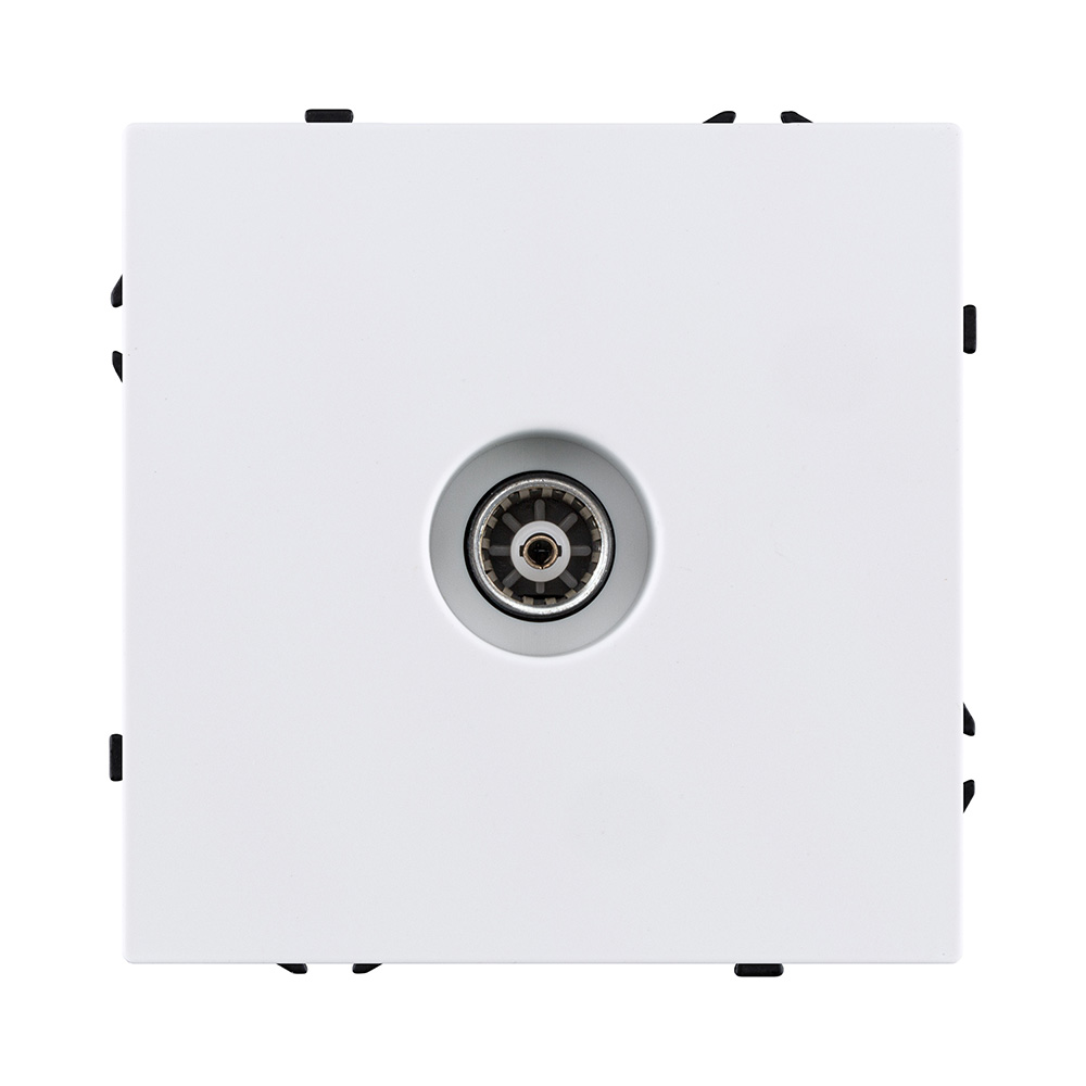 Розетка TV, белый матовый Kollinger Eclipse EC-020WH