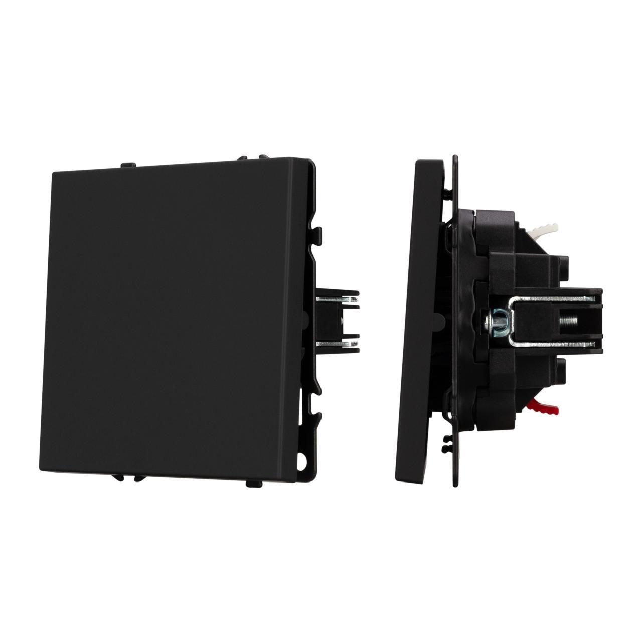 Механизм звонкового выключателя SWT-NOBE-MKR1-SFPL-L-BK (230V, 10A) Arlight 054270