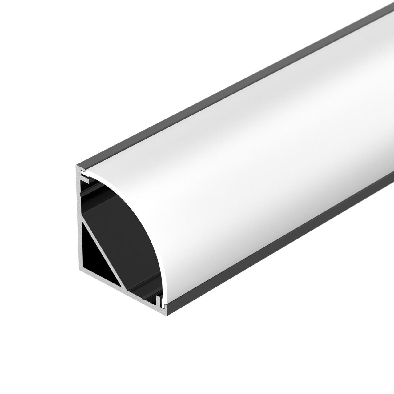 Профиль Arlight SL-KANT-H20-2000 BLACK 049016
