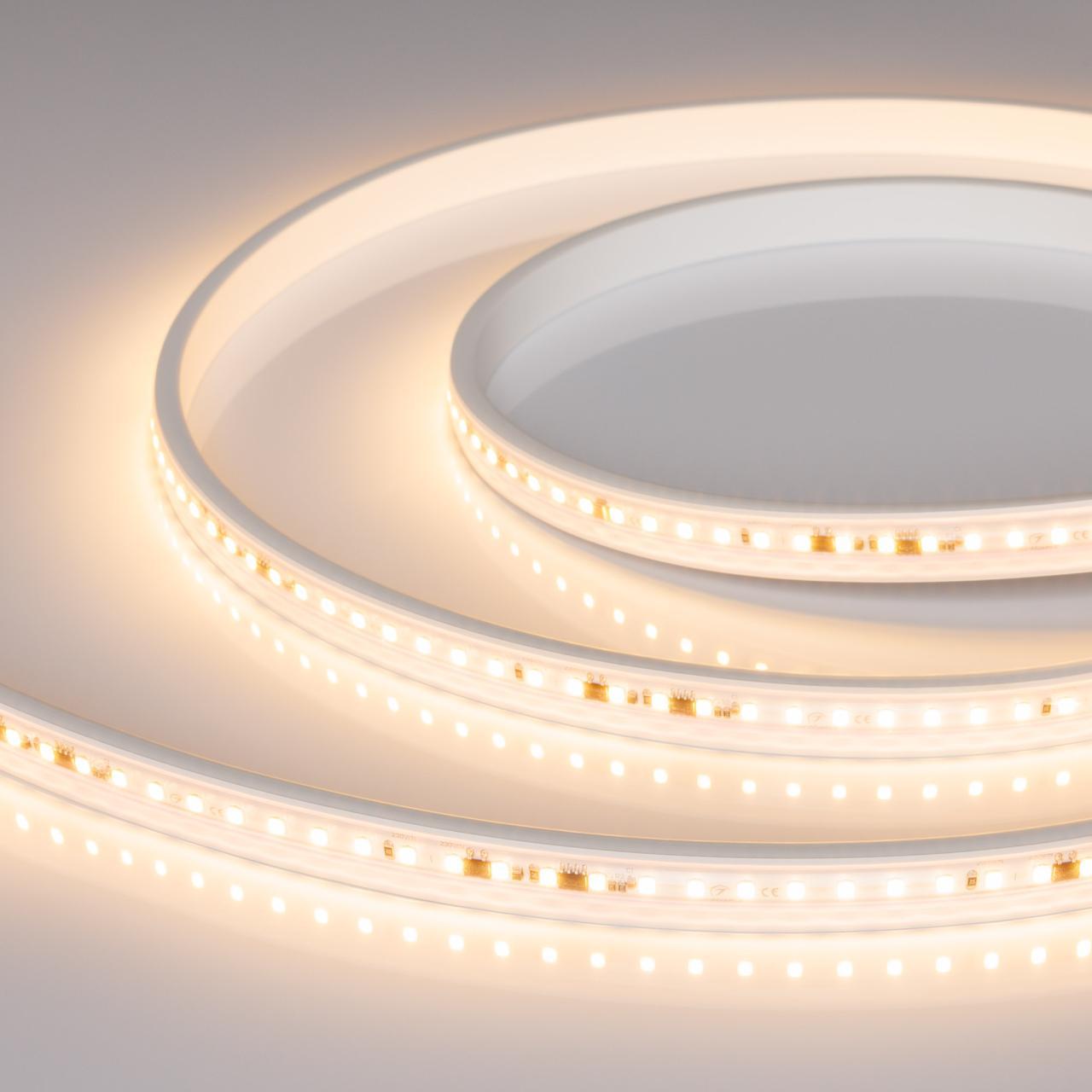 Светодиодная лента герметичная ARL-PV-A120-15mm 230V Warm2700 (15 W/m, IP65, 10m) Arlight 056694