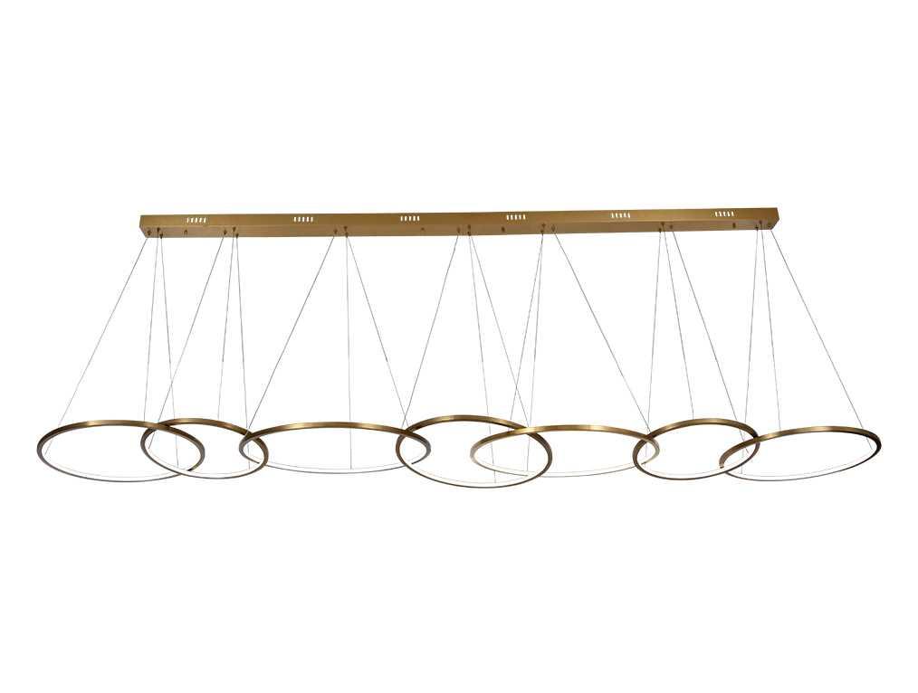 Подвесная люстра Newport 15207N/S brass