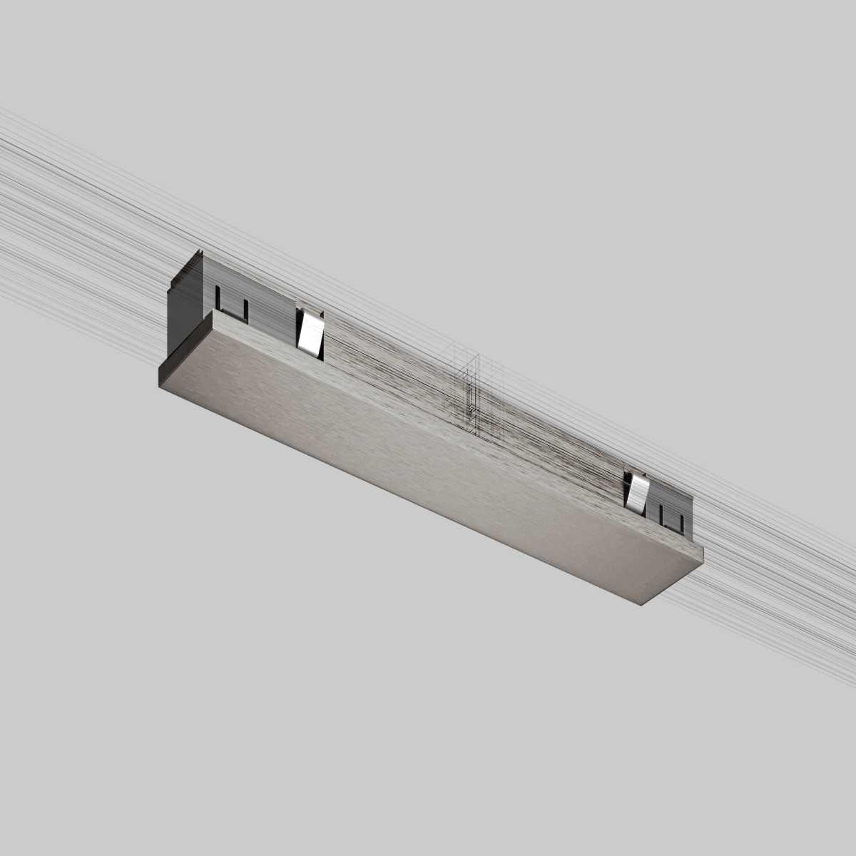 Прямой коннектор никель Elektrostandard 85008/00_система Лайн a072715