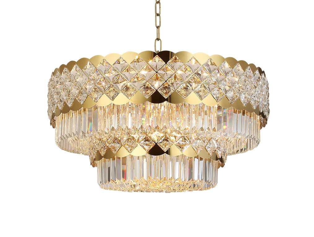 Подвесная люстра Newport 8301/80 C gold polished