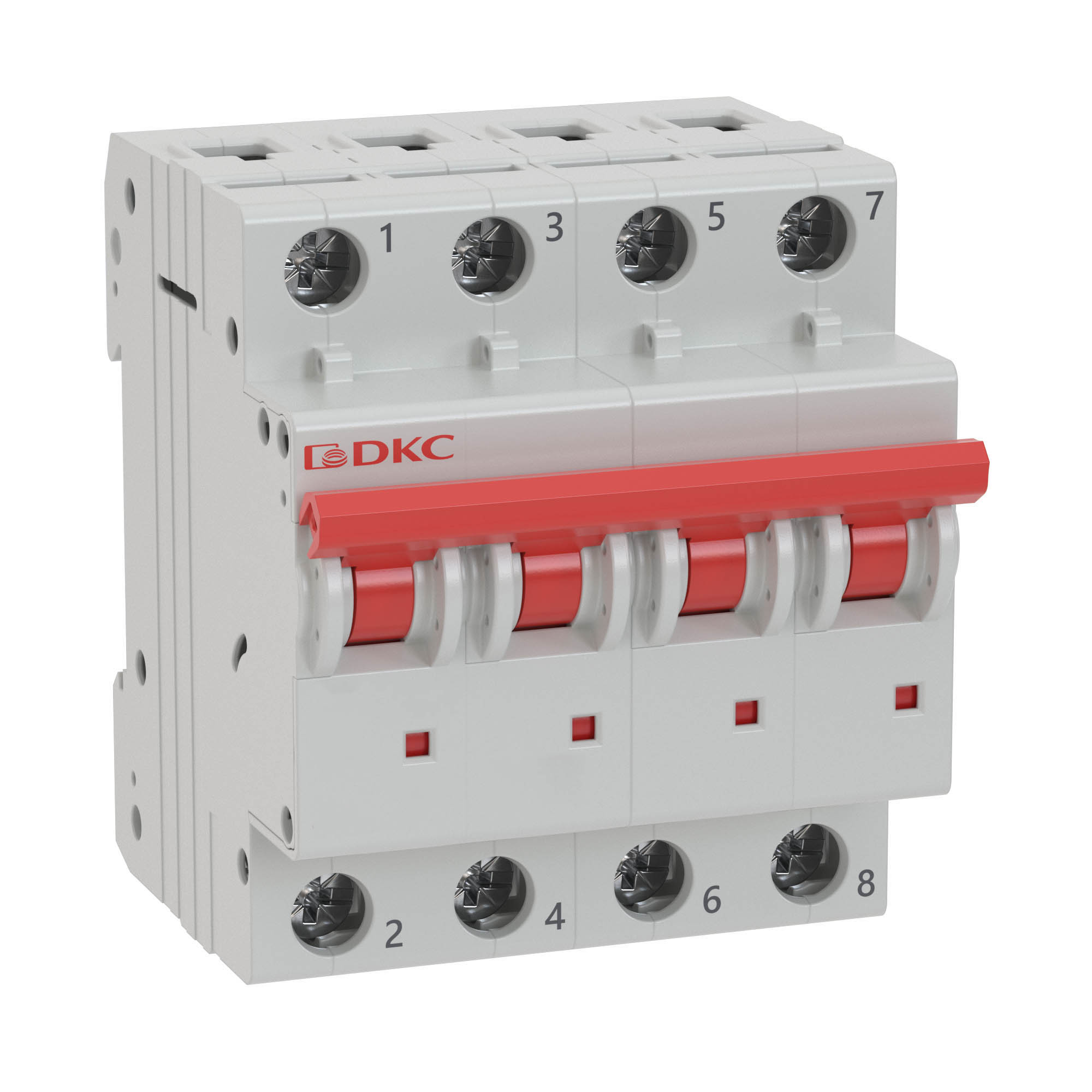 DKC YON pro Автоматический выключатель модульный MD63 4P 32А C 10kA