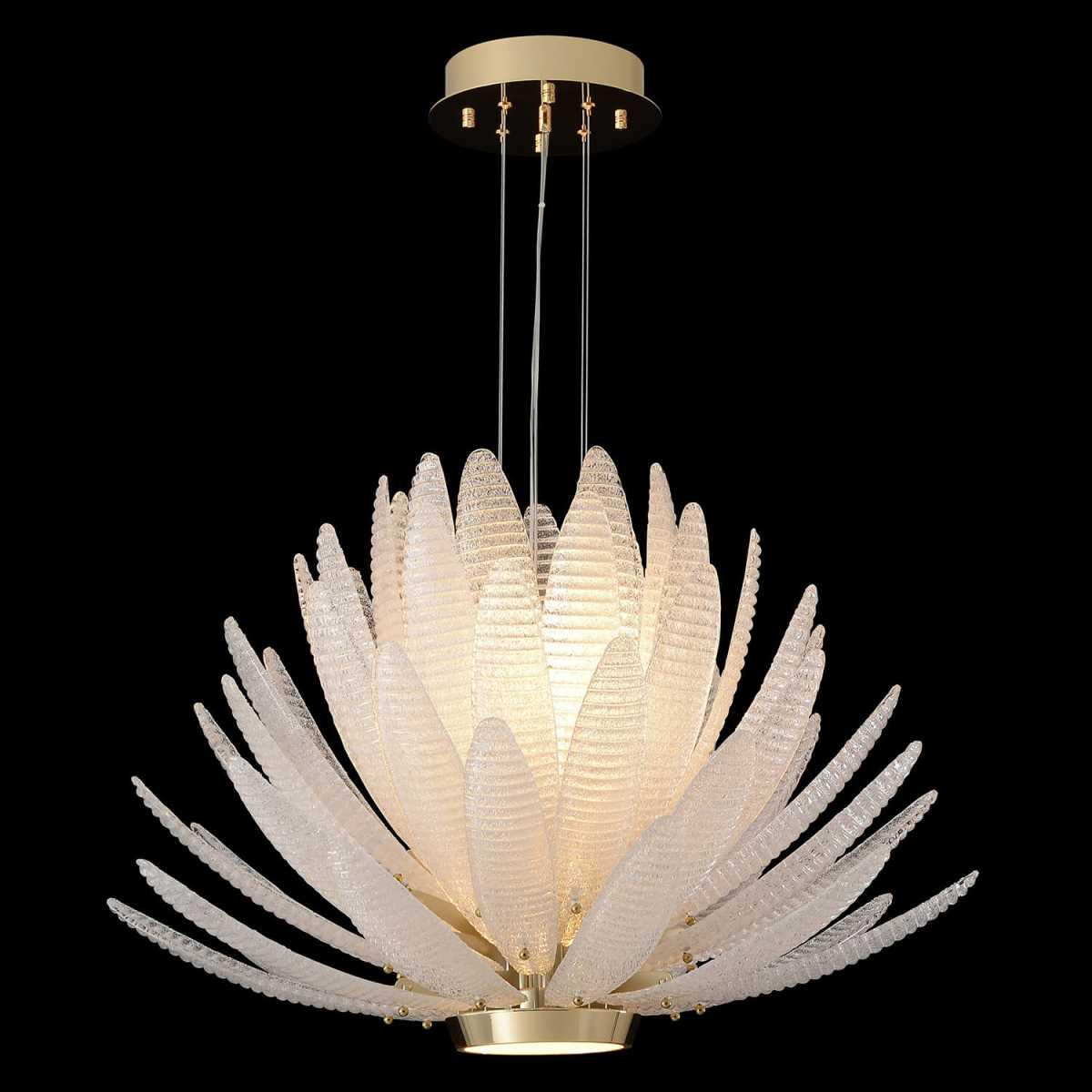 Подвесная люстра Crystal Lux ARTICHOKE SP8+1 GOLD