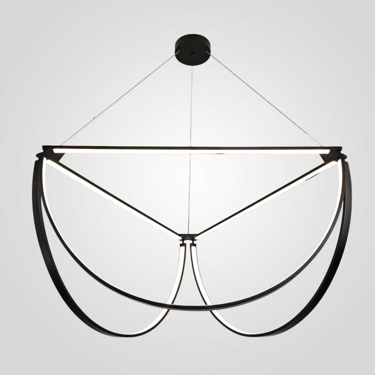 Подвесной светильник Imperium Loft Solana Light 3 Black 302463-23