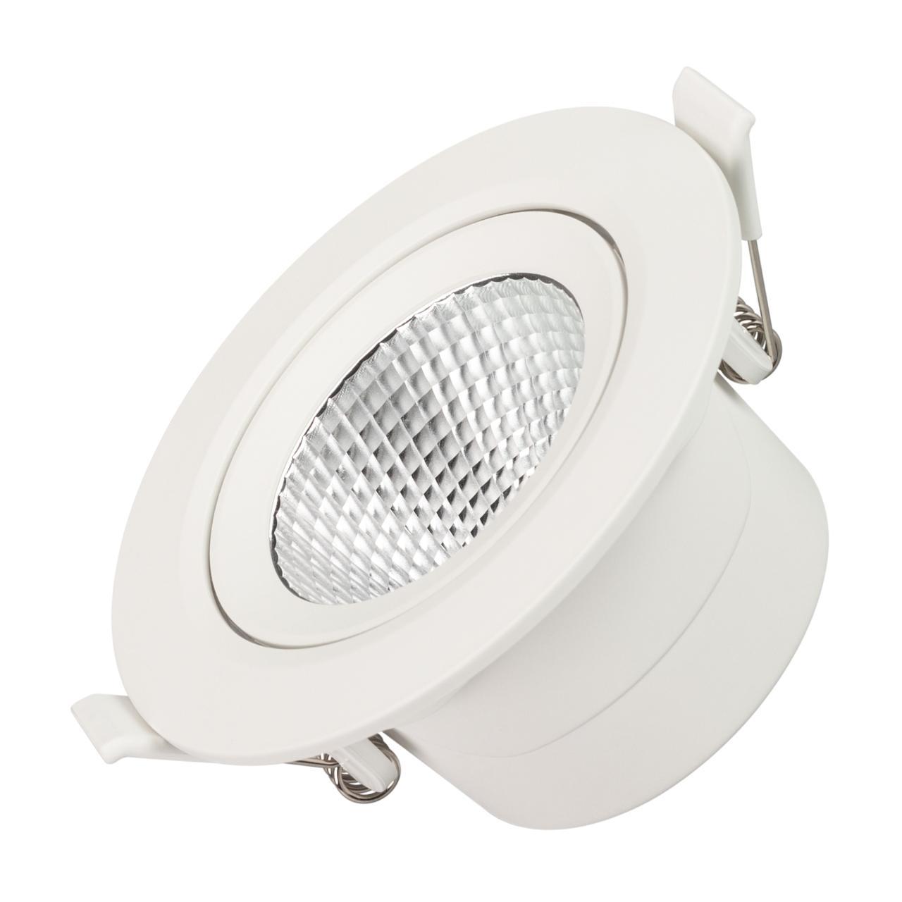 Встраиваемый светодиодный светильник Arlight LTD-Polar-Turn-R105-10W Day4000 032311