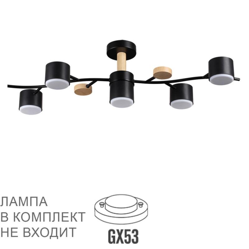 Люстра на штанге LUMION 8194/5C