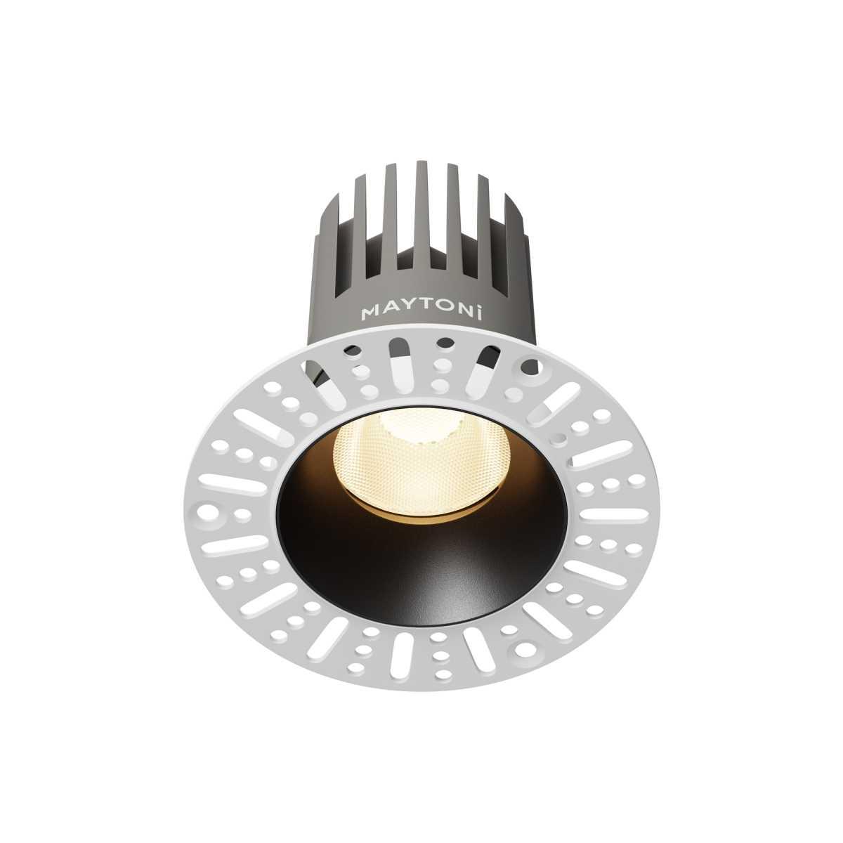 Встраиваемый светильник Maytoni DL121-15W-3K-TRS-B