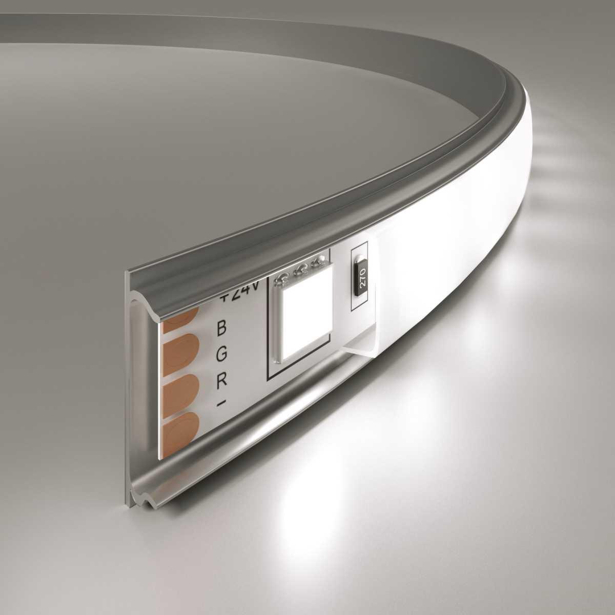 Профиль гибкий алюминиевый профиль Elektrostandard для LED ленты LL-2-ALP012 a043144