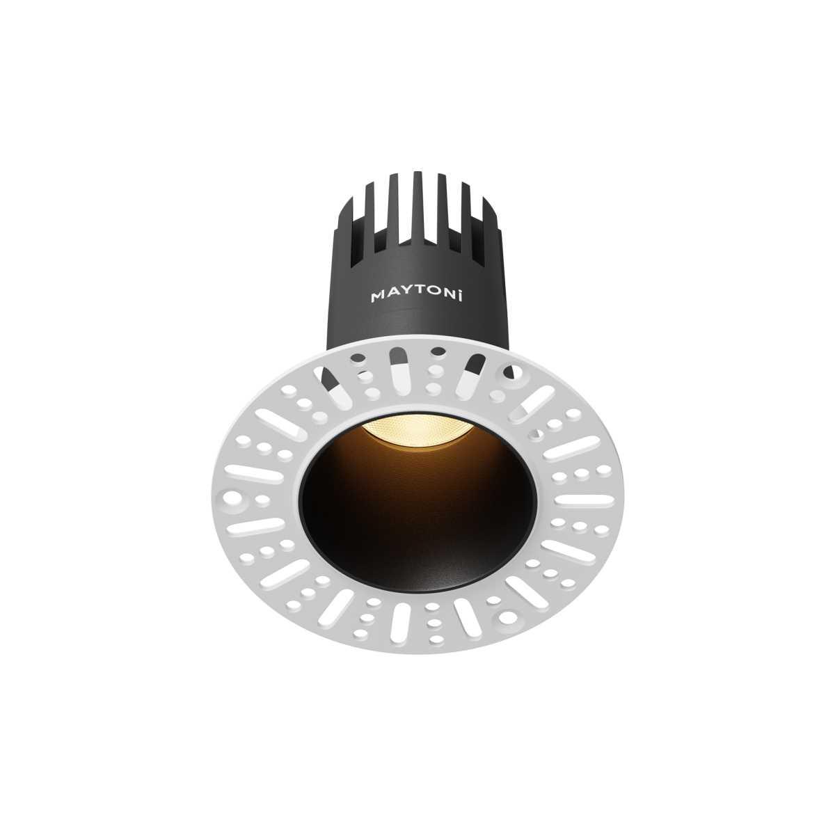 Встраиваемый светильник Maytoni DL120-10W-2.7K-TRS-B