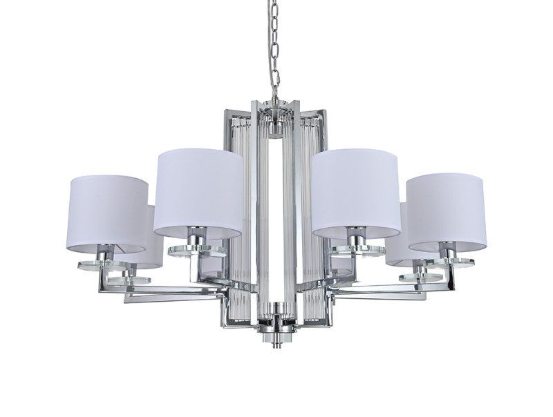 Подвесная люстра Newport 35408+1/C chrome без абажуров