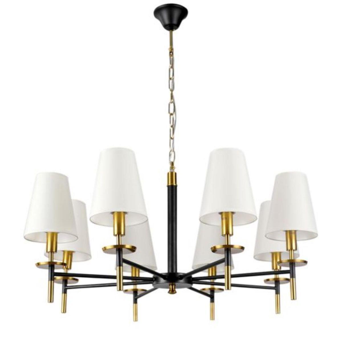 Подвесная люстра ARTE Lamp A4075LM-8BK