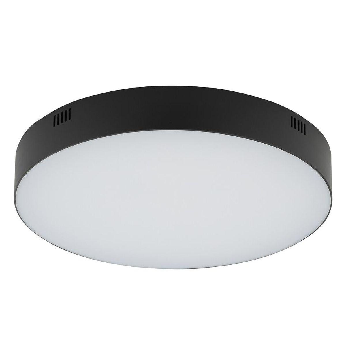 Потолочный cветильник Nowodvorski Lid Round Led Black 10410