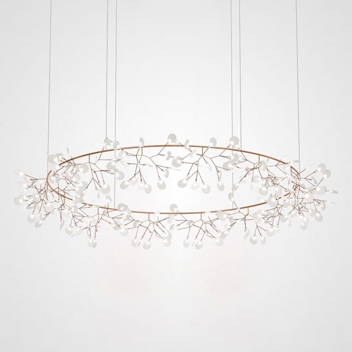 Подвесная люстра Imperium Loft Mi Heracleum The Big O 125 Copper 354429-22