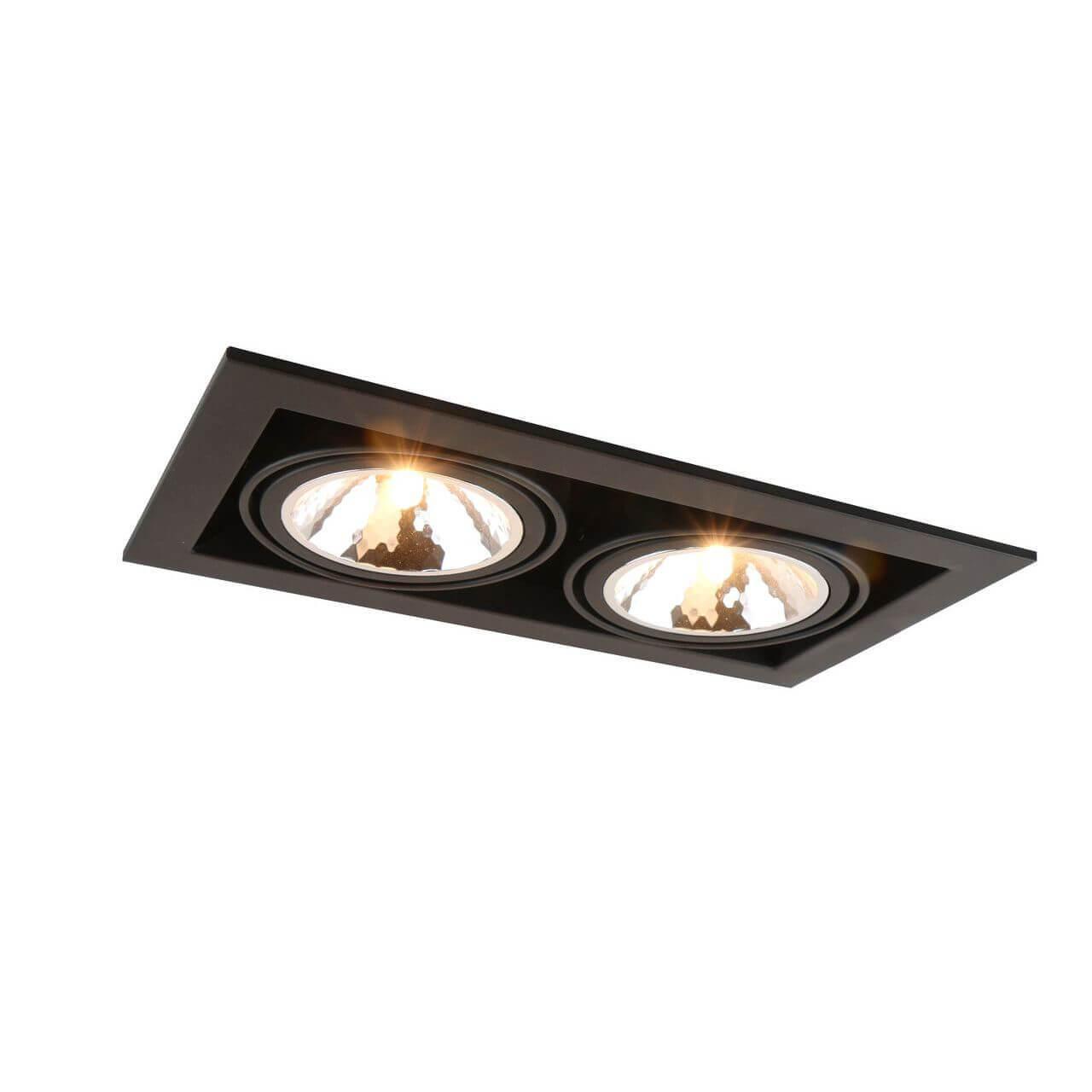 Встраиваемый светильник ARTE Lamp A5949PL-2BK