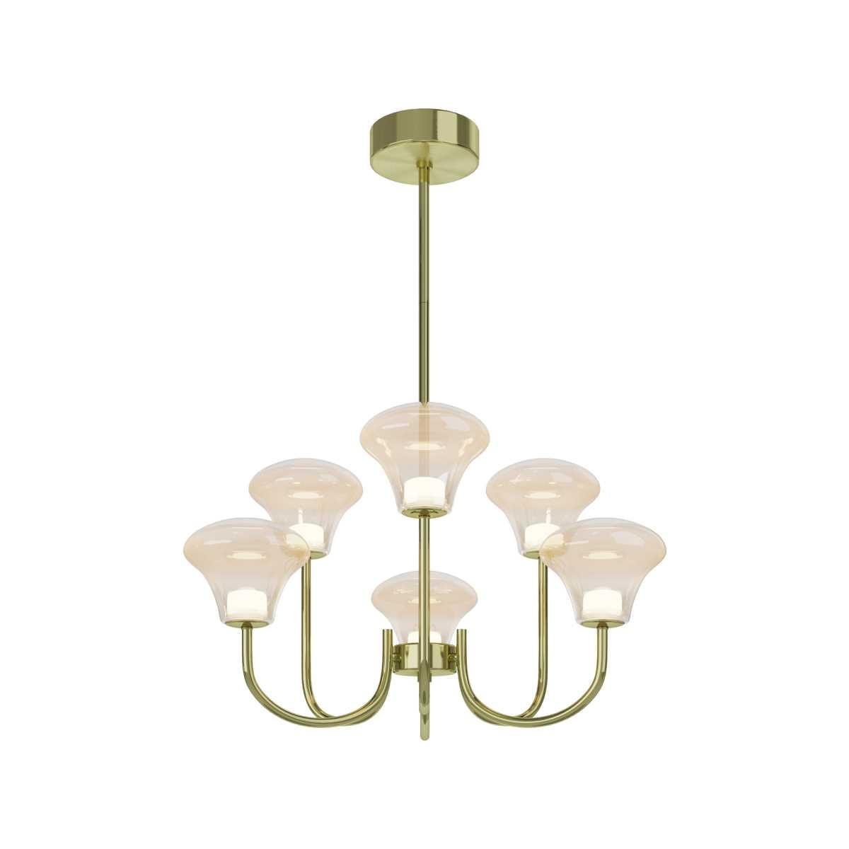 Люстра на штанге Maytoni MOD402PL-L20BS3K