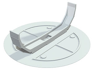 OBO Bettermann Крышка для уст. коробки Ø84 мм