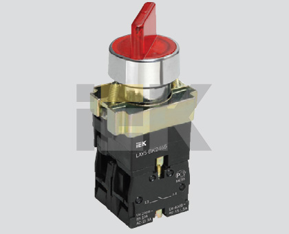 IEK LAY5 Переключатель LAY5-BK2365 2 положения зеленый
