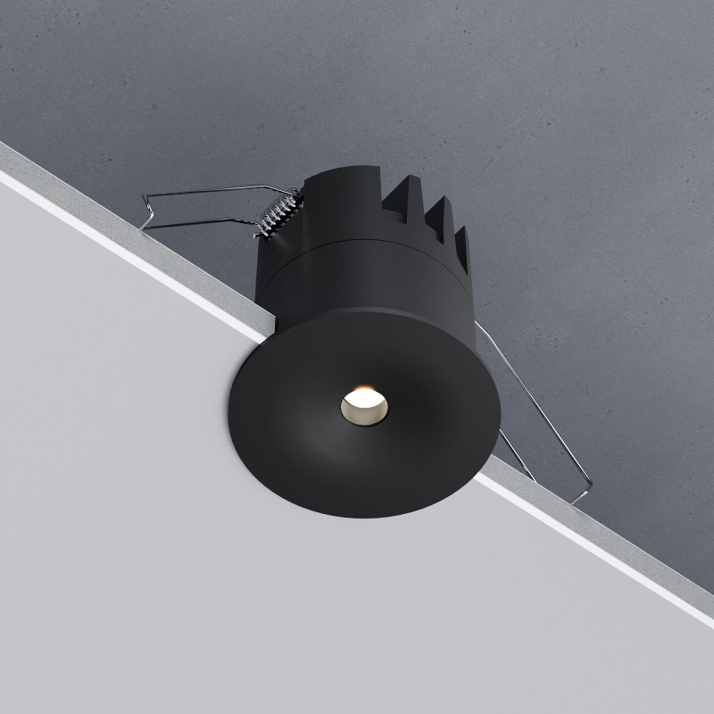 Встраиваемый светильник Elektrostandard 15275/LED 12W 4000K черный
