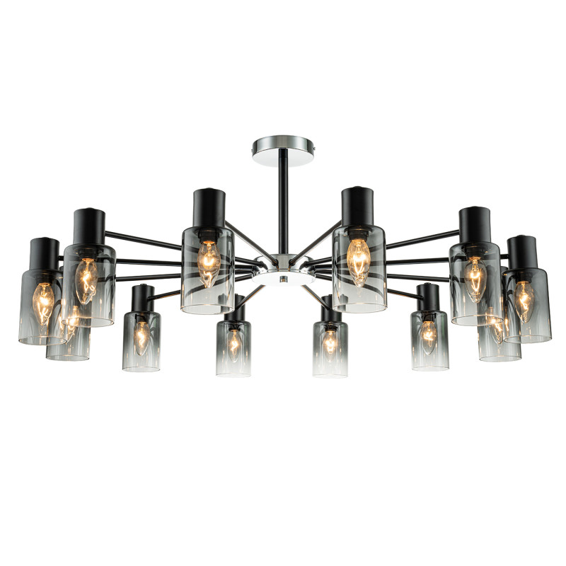 Люстра на штанге Escada 2120/12P Black