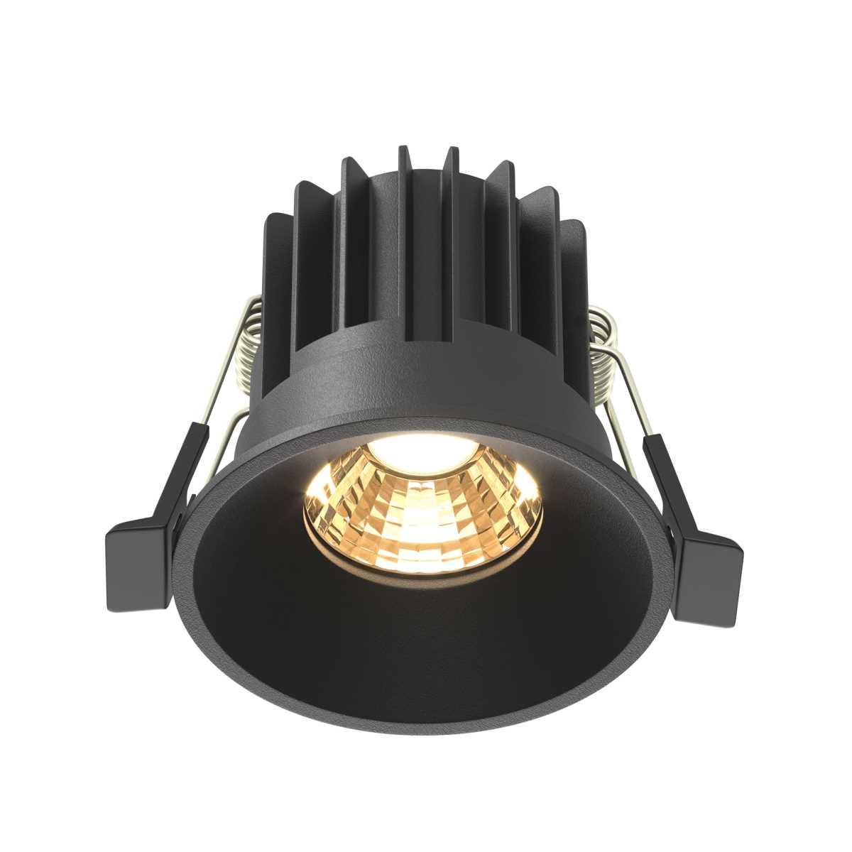 Встраиваемый светильник Maytoni DL058-7W2.7K-B