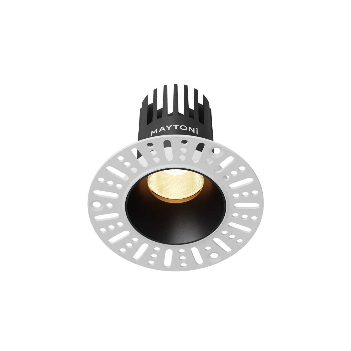 Встраиваемый светильник Maytoni DL119-10W-2.7K-TRS-B