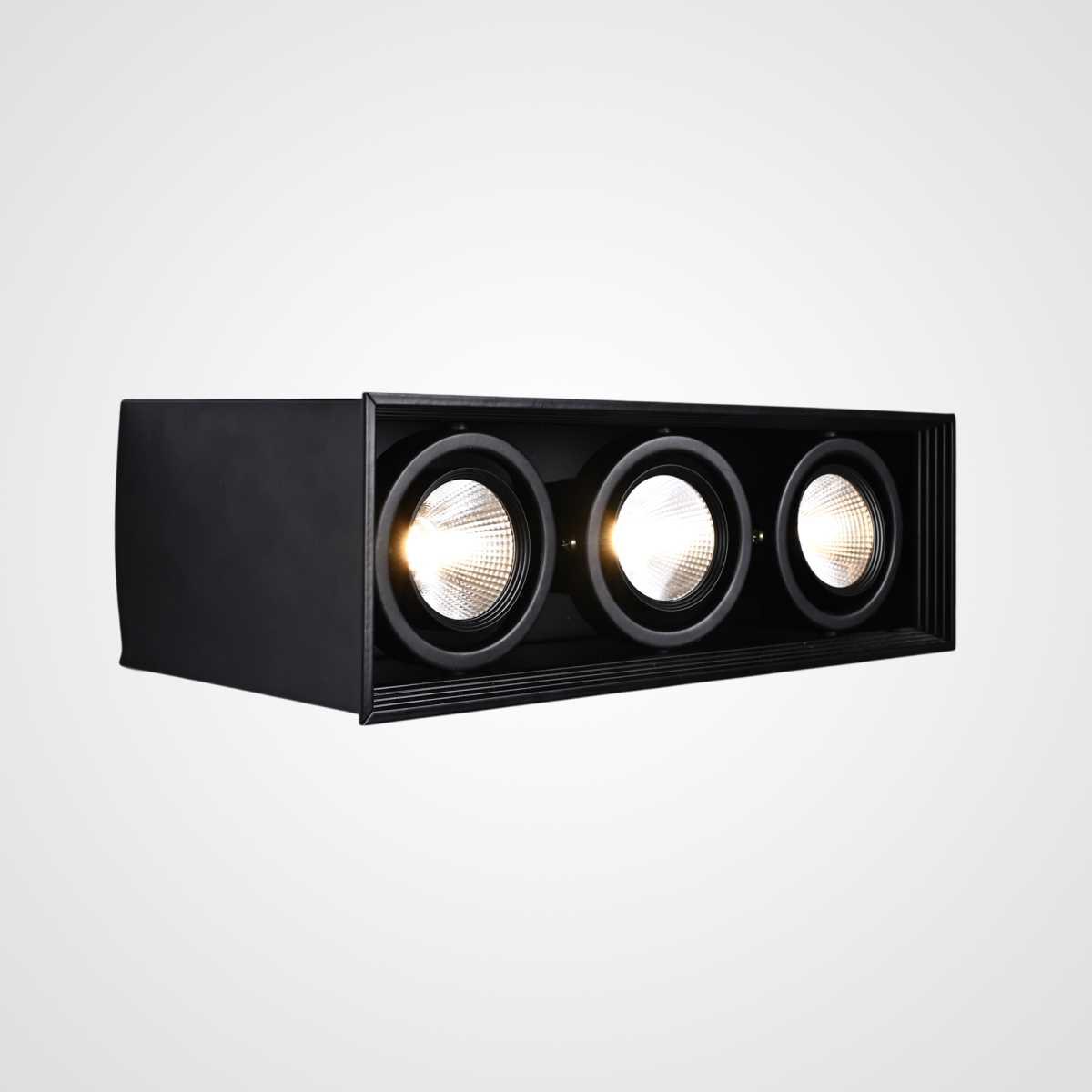 Встраиваемый светодиодный светильник Imperium Loft Lumo L3 Black 4000 321915-23