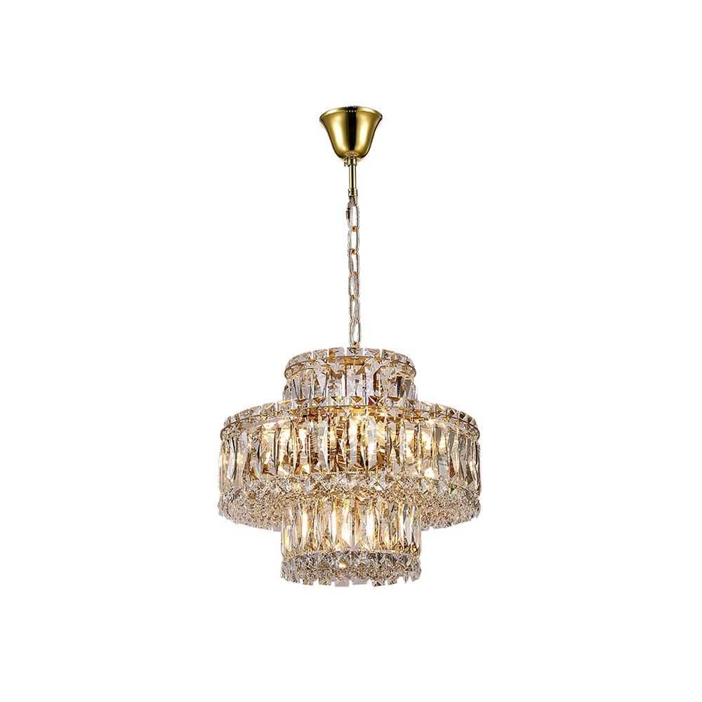 Подвесная люстра Newport 8458+3/C gold