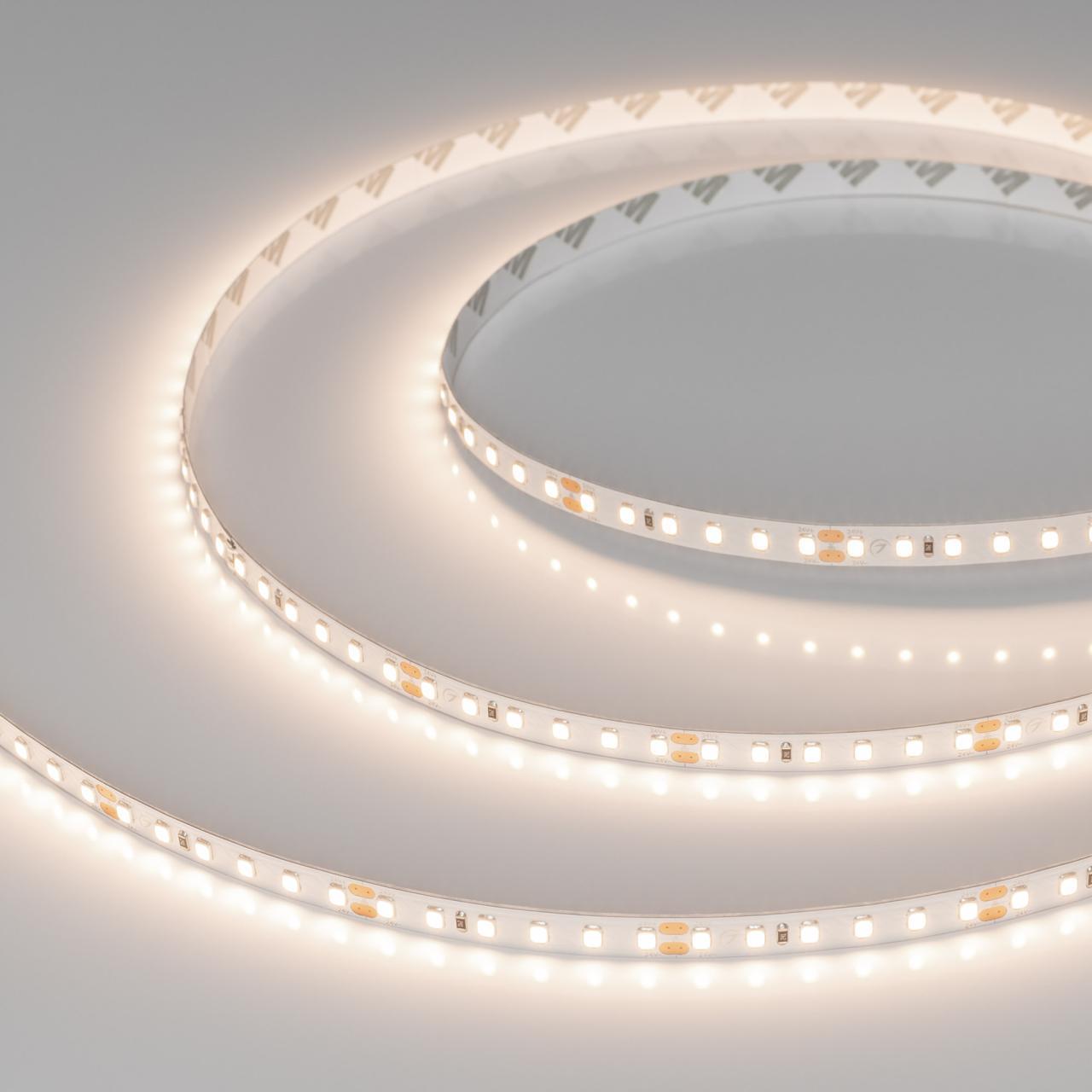 Светодиодная лента Arlight 14,4W/m 120Led/m 2835SMD теплый белый 5M UL-A120-8mm 24V Warm3500 042303