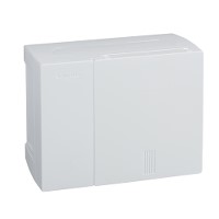 Schneider Electric RESI9 MP (Mini Pragma) Бокс навесной с белой дверью 1 ряд/6 модулей, IP40, IK07, 63А, 2 клеммы, Италия