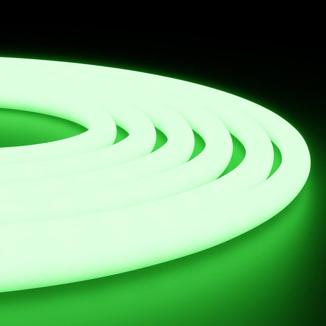 Светодиодная влагозащищенная лента Apeyron 14,4W/m 120LED/m 2835SMD зеленый 5M 00-328
