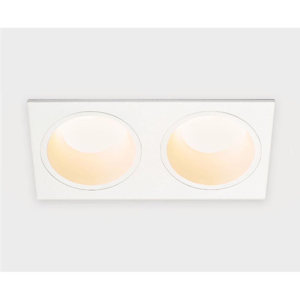 Встраиваемый светильник Italline IT08-8013 white 3000K 2 шт + IT08-8015 white