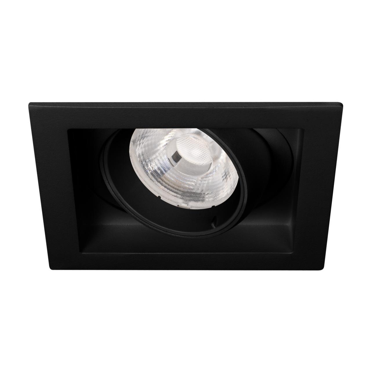 Светильник MS-VORTEX-BUILT-S117x117-20W Warm3000 (BK-BK, 40 deg, 230V) Arlight 057955