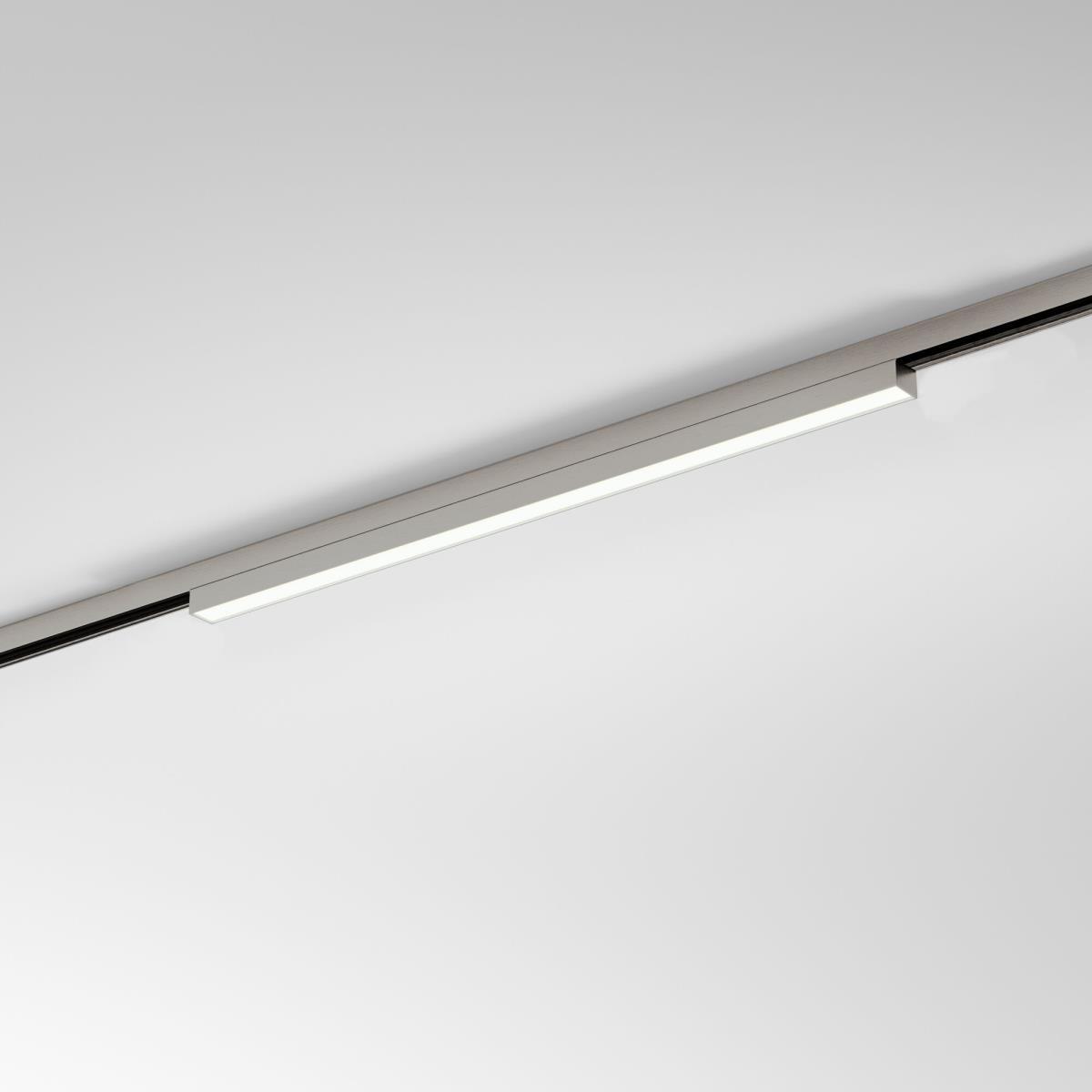 Трековый светильник 24W 4000K никель Elektrostandard 85527/01_система Лайн a072703