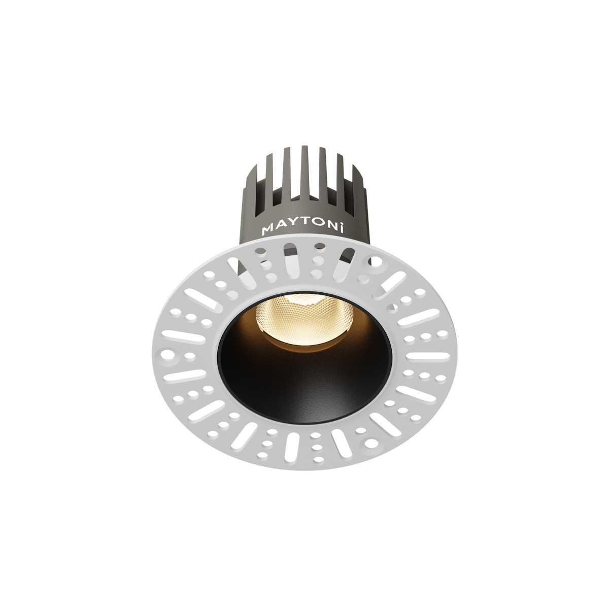Встраиваемый светильник Maytoni DL124-10W-3K-TRS-B