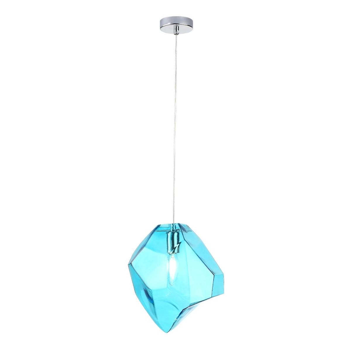 Потолочный детский светильник Crystal Lux NUESTRO SP1 CHROME/BLUE